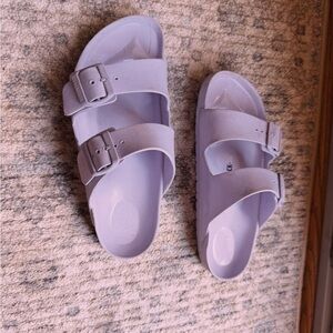 Lavender Rubber Birkenstocks